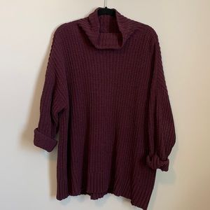 Aerie oversized knit sweater